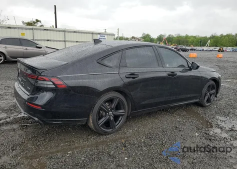 2024 Honda Accord Hybrid Sport-L из США, поврежденный, VIN 1HGCY2F79RA044819